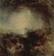 Schatten und Dunkelheit: Der Abend vor der Sintflut William Turner